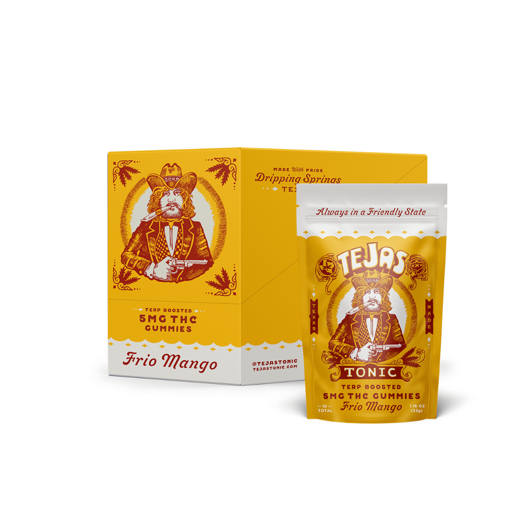 Frio Mango THC Gummies – Tejas Tonic