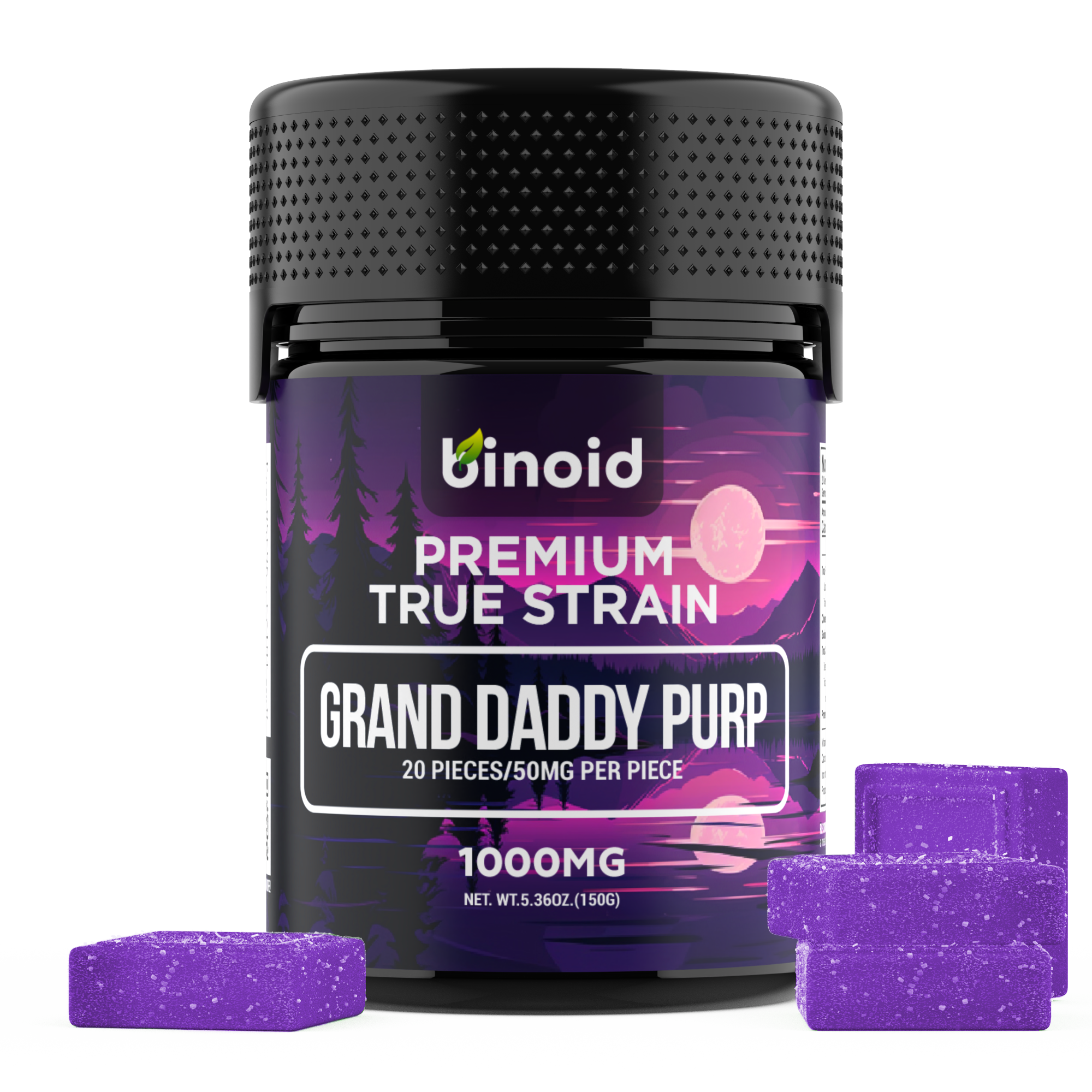 Grand Daddy Purp True Strain Gummies