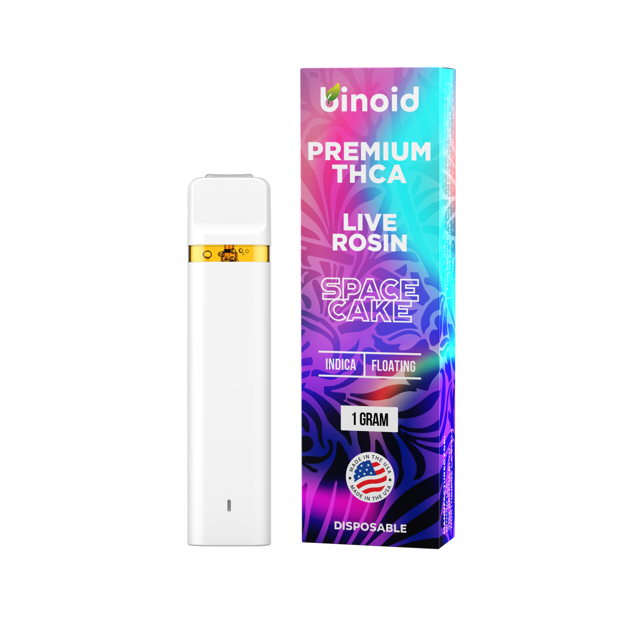 Bánh không gian dùng một lần THCA Vape 1G